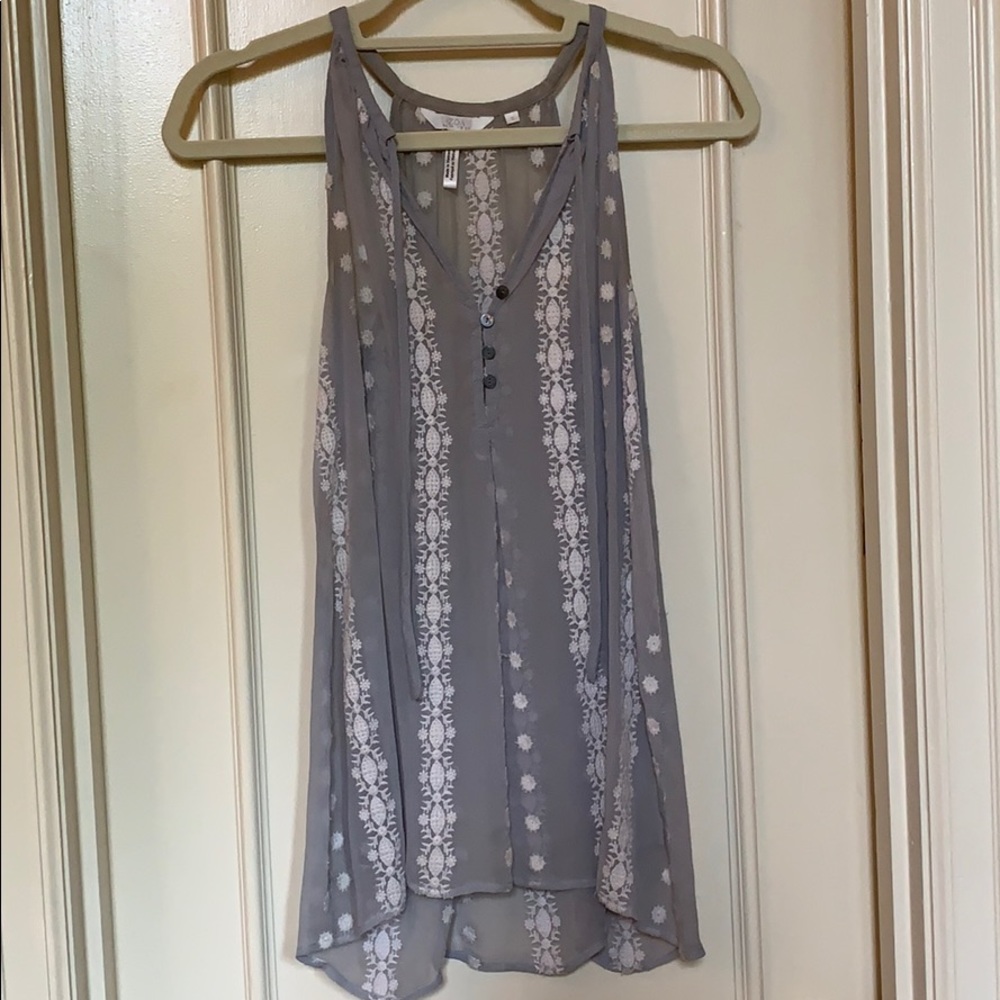 Anthropologie Zoa Sheer Top